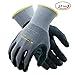 Tarantula Safety Work Gloves for General Purpose Nitrile Coated 12 pairs, Seamless Knit Breathable Nylon Glove with Black Micro-Foam Nitrile, X-Large