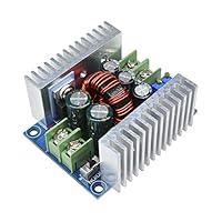 DC-DC Buck Converter, Aideepen 20A 300W CC CV Step Down Module DC 6-40V to DC 1.2-36V Adjustable Voltage Constant Current Power Supply Volt Reducer Module with Short Circuit Protection