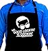 ApronMen, Good Lookin' BBQ Grill Funny Aprons For Men - Adjustable Straps One Size Fits All Grilling Aprons With Pockets