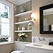 Automatic Foaming Soap Dispenser by RICKYAARON Brand - Concise Design - Perfect for Bathroom and Kitchen - 16.9oz Capacity - White - SD-500