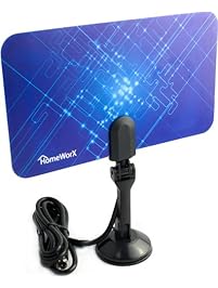 Mediasonic Homeworx HW110AN Super Thin Indoor HDTV Antenna - 25 Miles Range