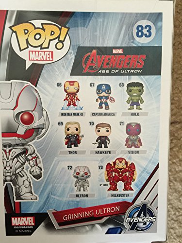Funko Pop! Marvel #83 Avengers Age of Ultron Grinning Ultron (2015 SDCC Exclusive)