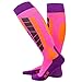 Soared Winter Ski Socks 2 Pairs Snowboard Snow Warm Knee Over the Calf OTC High Performance for Kids Womens Mens