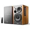 Edifier R1280DB Powered Bluetooth Bookshelf Speakers – Optical Input – Wireless Studio Monitors – 4 Inch Near Field…