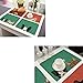 Cotton Linen Placemats, YIFAN Set of 6 Cute Dog Cat Pattern Dining Table Mats for Kitchen