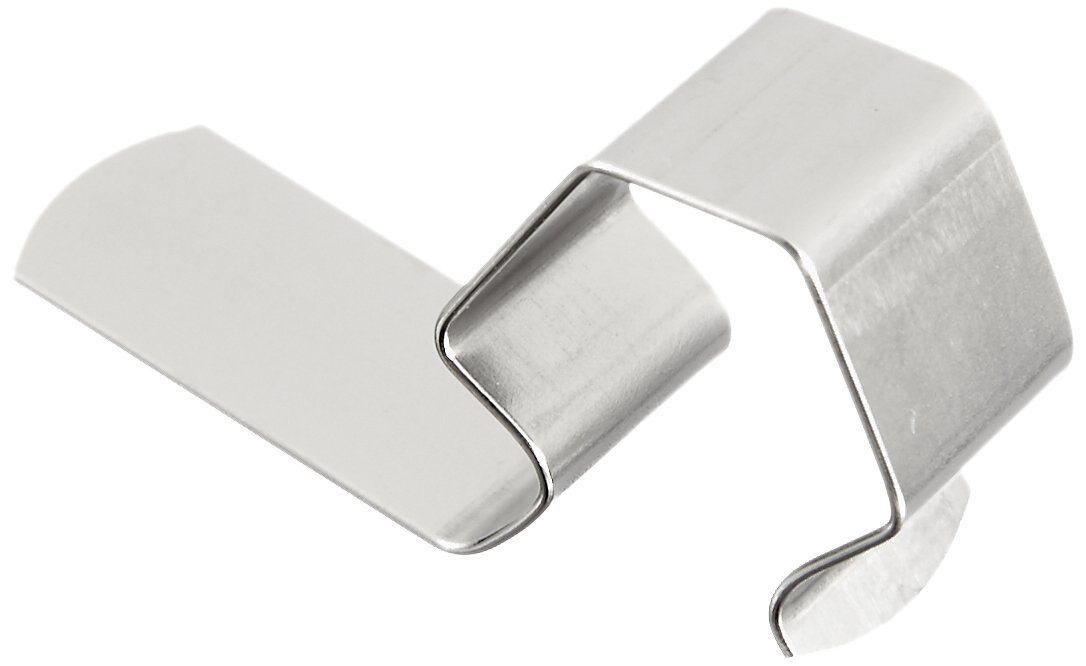 Dr. Oetker 3233 Sealing Clips, Steel, Silver, 3 x 1 x 2 Inches, 16 Units