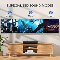 LARKSOUND 2.1 CH Sound Bar with Built-in