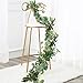 Outgeek 6.5' Long Artificial Eucalyptus and Willow Leaves Hanging Greenery Garland Artificial Vine Wedding Decorations Indoor Outdoor
