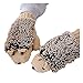YouZi Women's Cartoon Hedgehog Winter Cotton Gloves Girls' Thick Mittens (Khaki)