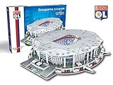 Olympique Lyonnais Groupama Stadium 3D jigsaw puzzle (kog)
