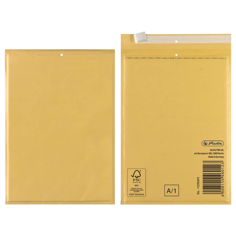 Herlitz Air Bubble Bags (Pack of 4)