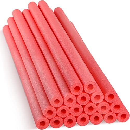 20 Pack Jumbo Pool Noodles Bulk 52 Inch Large Hollow Foam Pool Noodles
