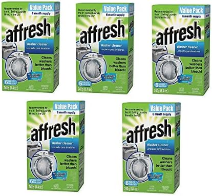 Affresh Value 6-Pack Washer Cleaner Tablets, Stays Clean and Functioning (5)