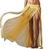 JAKY Womens Sheer Sarong Side Slit Beach Skirt Maxi Swimsuit Cover Ups Swimwear