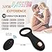 Vibrating Penis Ring, Remote Control 9-Speed Cock Ring Vibrator Medical Silicone Waterproof Rechargeable Powerful Vibration Sex Toy for Male and Couples (Black)thumb 3