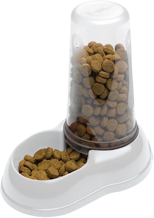 Ferplast Food or Water Dispenser for Dogs and Cats AZIMUT 1500 Pet Dispenser 1, 5 Litres Dry