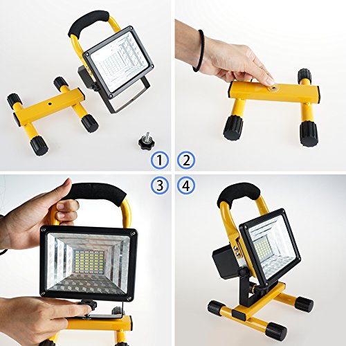 3 Lanfu+Waterproof+Spotlights+Rechargeable+Modes+IP65