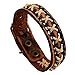 Polytree Unisex Knitted Leather Rope Buckle Bracelet Antique Punk Wristband Cuff Bangle