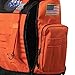 NASA Patches Rolltop Backpack Orange Bag