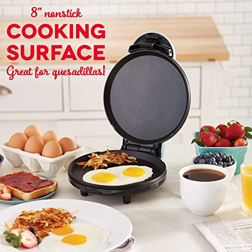 Dash 8” Express Electric Round Griddle for for Pancakes, Cookies