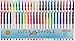 Super Doodle 100 Variety Gel Pen Coloring Set- Includes 50 Unique Color Gel Pens + 50 Matching Refills + NEW Gift Box (Brown Earth Tones, Glitter, Metallic, Neon, and Classic Colors)
