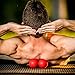 FlexFixx Peanut Massage Balls - Double Lacrosse Balls for Myofascial Release & Deep Tissue Massage - Massager
