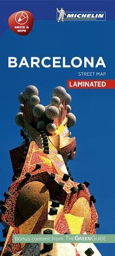 B.O.O.K Michelin Barcelona City Map - Laminated (Michelin Street Map)<br />[Z.I.P]