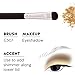 Crown PRO - 5 Piece Eyeshadow Set -Shadow, Crease, Blending, Detail Crease, and Liner Brushes