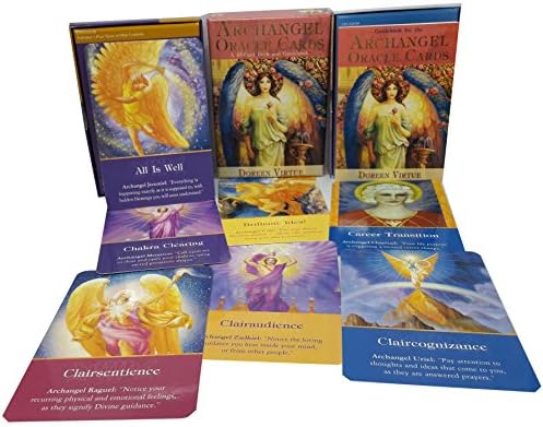 Archangel oracle cards a 45-card deck and guidebook pack set Cards – 1 Jan. 2018
