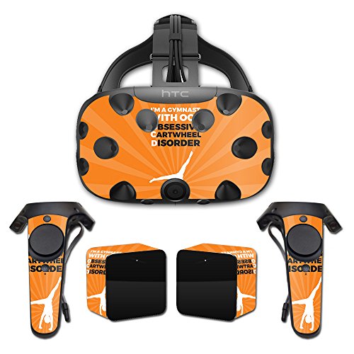 MightySkins Skin For HTC Vive – Ocd Gymnast Protective, Durable, and Unique Vinyl Decal wrap cover | Easy To Apply, Remove, and Change Styles | Made in the USA