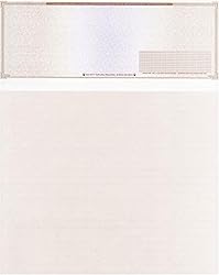 100 Blank Check Stock - Check on Top Mazed- Paper