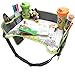 Kids Travel Tray for Car Seat & Stroller by InnovKid + Gift Storage Bag - Toddler Waterproof Play, Food, Snack & Activity Lap Table with Cup Holder and Removable Mesh Pockets