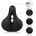 DOSLEEPS Ergonomic Bike Saddle Bicycle Seat, Bike Seat with Shockproof Spring and Punching Foam System,Cycling MTB Saddle Cushion Pad for Cruiser/Road Bikes/Touring/Mountain Bike