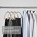 Premium Velvet Hangers - No Shoulder Bumps Suit Hangers with Chrome Hooks,Non Slip Space Saving Clothes Hangers,(Pack of 50) Heavyduty,Rounded Hangers for Sweaters,Coat,Jackets,Pants,Shirts,Dresses