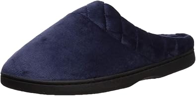 dearfoams women's quilted velour clog slippers