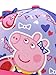 Peppa Pig Boys Girls Baseball Cap Hat (One Size, Pink/Purple)