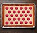 Silpat Sasa Demarle Macarons Premium Non-Stick Silicone Baking Mat, Big Pan Size, 13.58''x 19.5'' for a 15''x21'' Pan - 28 Circles
