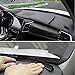 HENGJIA Auto Parts 1.6M Edge Trim Rubber Seal Protector Guard Strip for The Space Between Dashboard and Windshield of Cars/SUV,Easy D.I.Y. Installation.