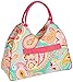 Large Water Resistant Beach Bag High Fashion Print with Zipper TopCan be PERSONALIZED (Blank, Summer Paisley)
