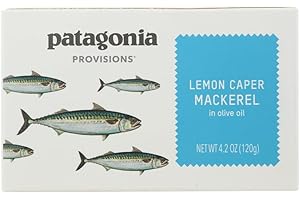 Patagonia Provisions Lemon Caper Mackerel (4.2oz unit) 3-Pack