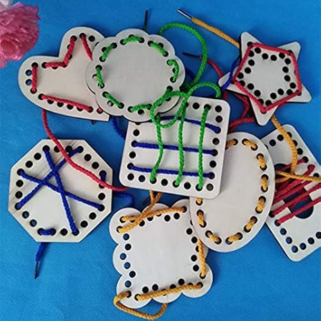 juegos de enhebrar para niños