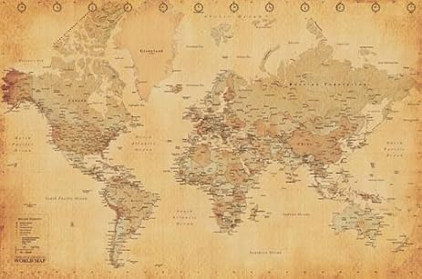 Amazon World Map
