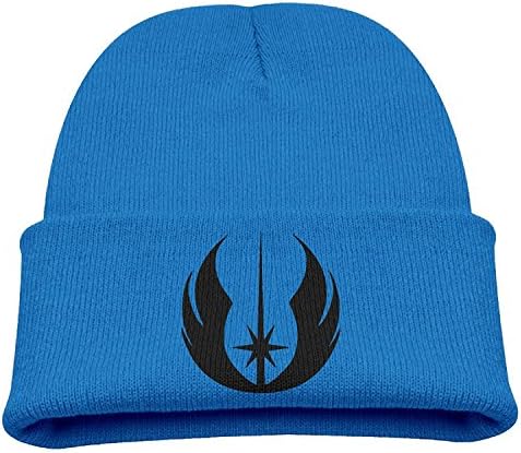 Star War Jedi Logo Kids Skullies and Beanies RoyalBlue Apparel