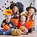 DomeStar Halloween Pumpkin Hat ，Jack-O-Lantern Hat Halloween Hat Halloween Trick-or-Treat Birthday Party Favors