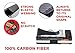 Minimalist Slim Wallet for Men - Carbon Fiber Wallets For Men RFID Blocking - Credit Card Holder with Aluminum Money Clip (Carbon Fiber Black)