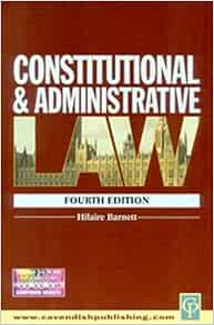 Constitutional And Administrative Law 4th Edition