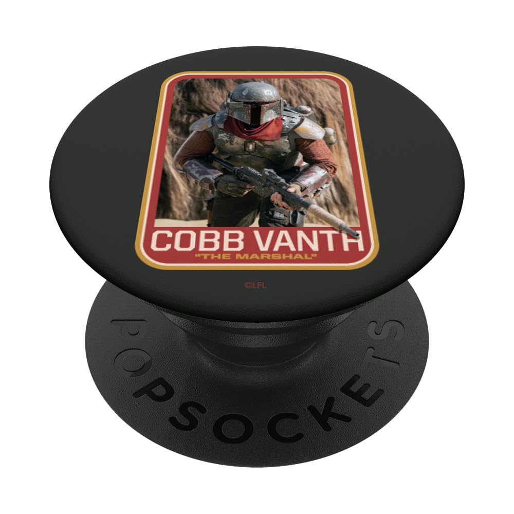 Star Wars The Mandalorian Season 2 Cobb Vanth The Marshal PopSockets Swappable PopGrip