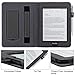 WALNEW Case for Kindle Paperwhite 10th Gen, 2018 - PU Leather Stand Case Smart Cover with Hand Strap Only Fits All-New Kindle Paperwhite 10th Generation 2018 Released (Model No. PQ94WIF), Black
