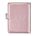Passport Holder Travel Cover Case - HOTCOOL Leather RFID Blocking Wallet For Passport, Rose Gold (Magnetic)