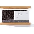 APT 1101 Bamboo Food Dispenser | Kitchen Organizers and Storage | Airtight Pantry Organizers and Storage Container | Cereal, Rice, Flour, Snack Storage (1, Short Rectangular)